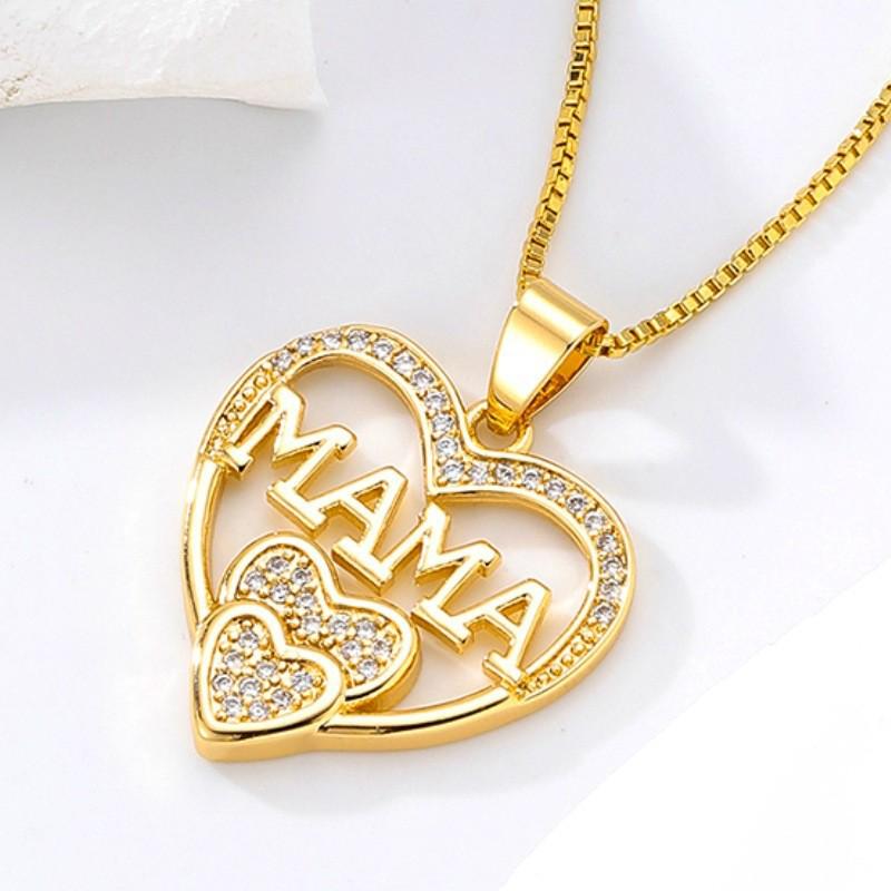 

Ожерелье с подвеской в виде сердца-бабочки - Идеально для Дня матери