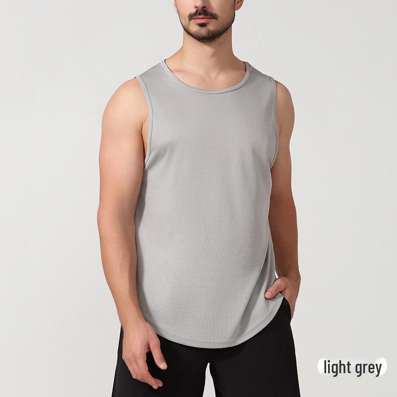 Men's Quick-Dry Summer Fitness Vest: Plus Size, Loose Fit for Running and Basketball