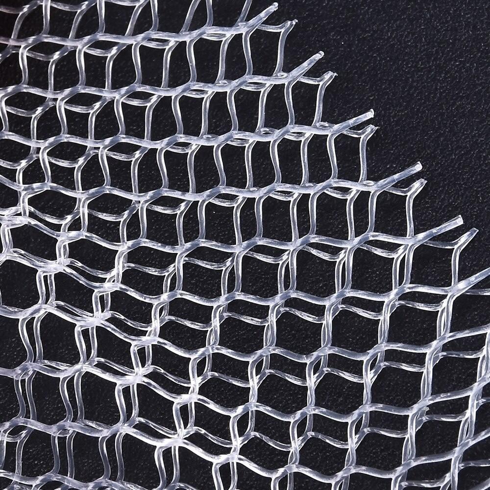 100Pcs/set Transparent Rose Protective Covers Flexible Soft Makeup Brushes Net Convenient Mesh Flexible Protectors Cover