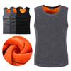 Men's Slim Fit Thermal Vest: Autumn/Winter Warmth with Velvet Lining