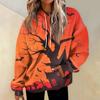 Women's Casual Fashion Print Long Sleeve Pullover Hoodies Sweatshirts