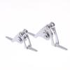 Portable Stainless Steel Double Pulley Block Mini Roller Rod Tip Guide Boat Fishing Accessory Smooth Wear Resistant Durable