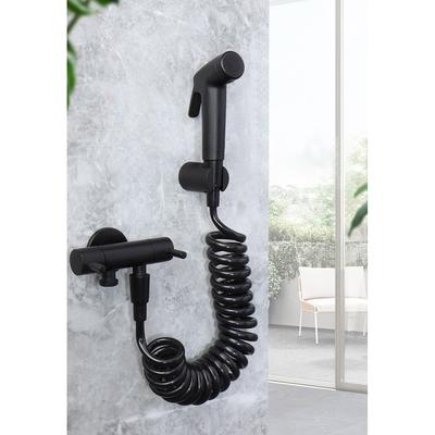 Hose+Holder Bidet Spray Low Gentle Spray Multi-functional 125*65mm ABS