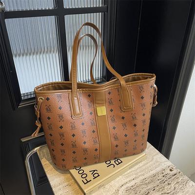 New Fashion Style Versatile Letter Shopping Bag Large Capacity Tote Bag Shoulder Women's Bag