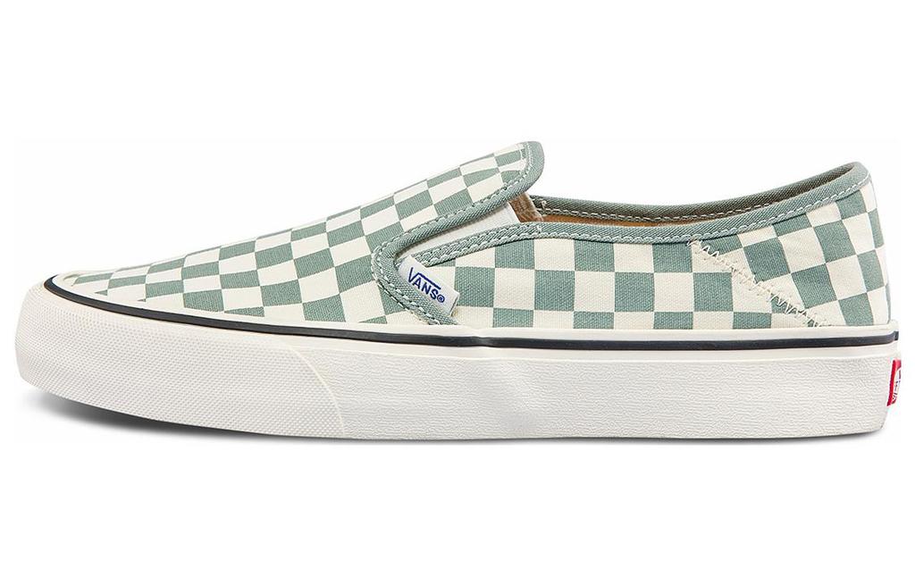 Vans Slip on Low Tops Casual Skateboarding Shoes Unisex Green White VN0A5HYQB8O