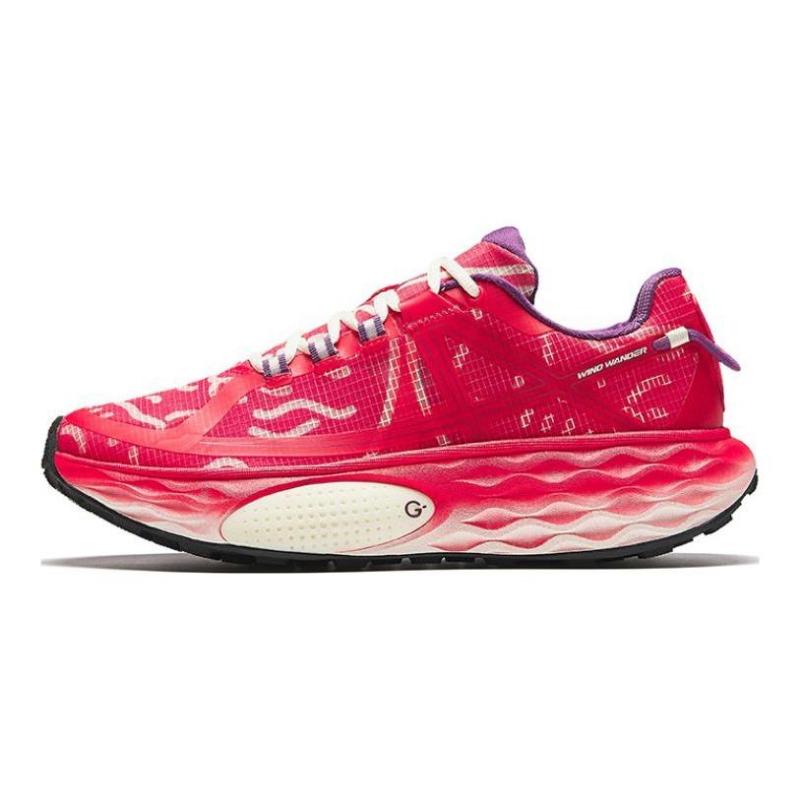 Anta Chengfeng men low-top running shoes red white 112426623A-5 40.5
