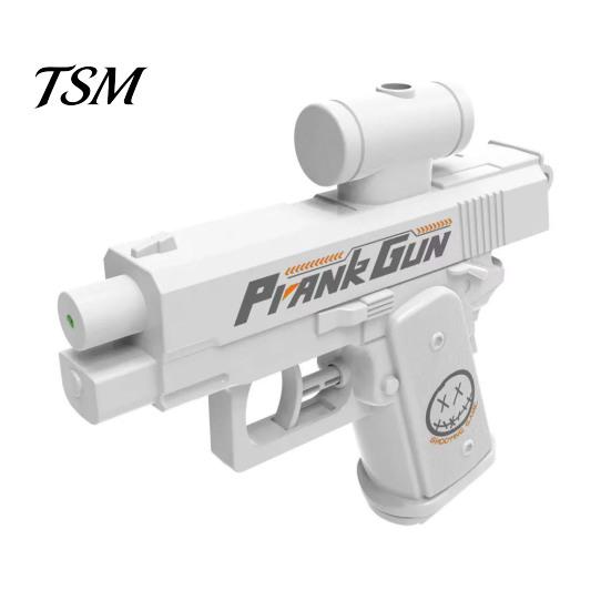 Water Toy for Summer Fun Reverse Prank Shooter Dual Spray Surprise Leak-proof Backyard Battles Plastic Splash Fight Team Play Anti-collision