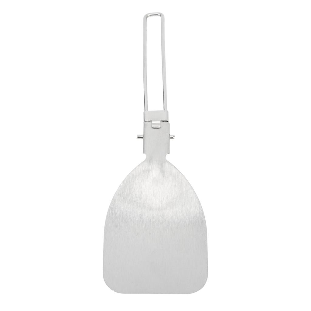 Cooking Spoon 304 Stainless Steel Prevent Scalding Folding Kitchen Rice Spoon for Outdoor Picnics Camping