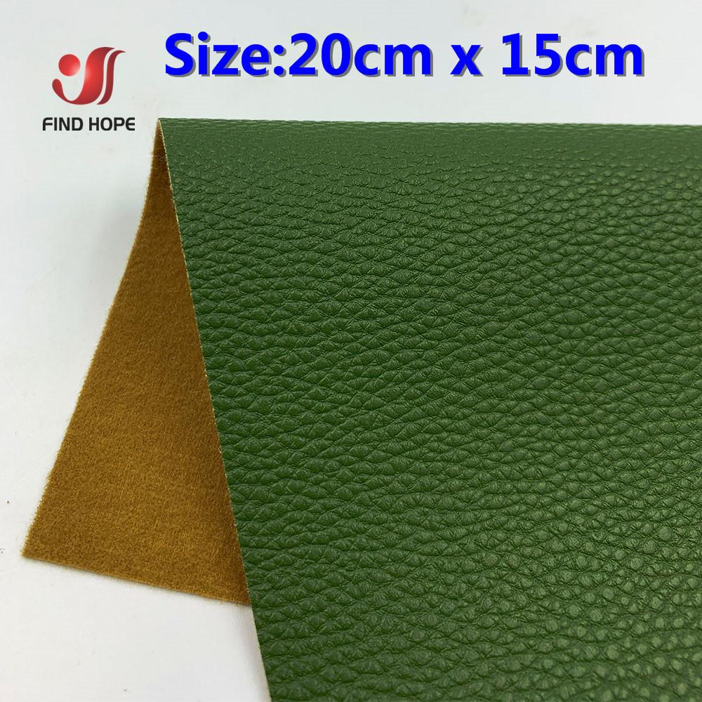 Lychee Pattern PU Leatherette Sewing Fabric Faux Leather Synthetic DIY Craft Brooch Bows Handmade Earring Making Doll Sheet