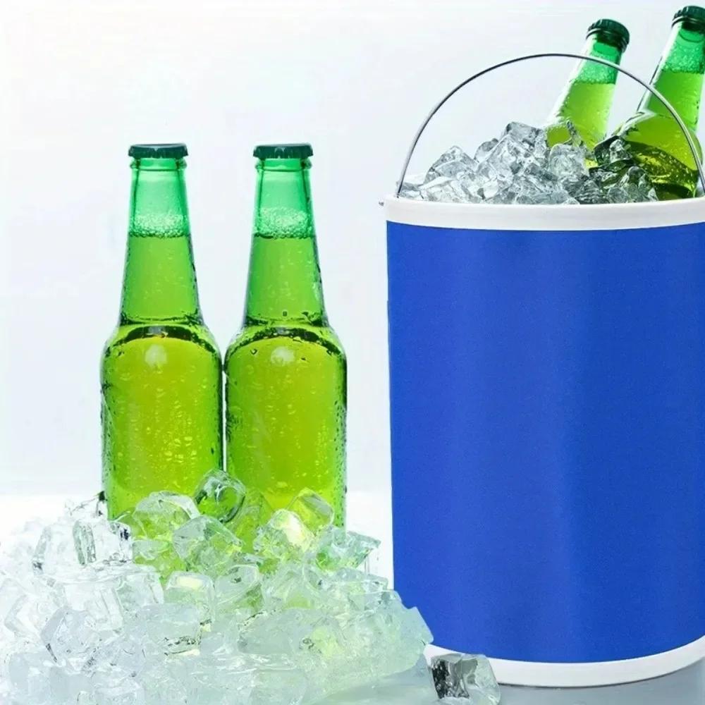 Portable Folding Car Water Bucket Versatile for Outdoor Barbecuing Fishing and Car Washing Easy To Store