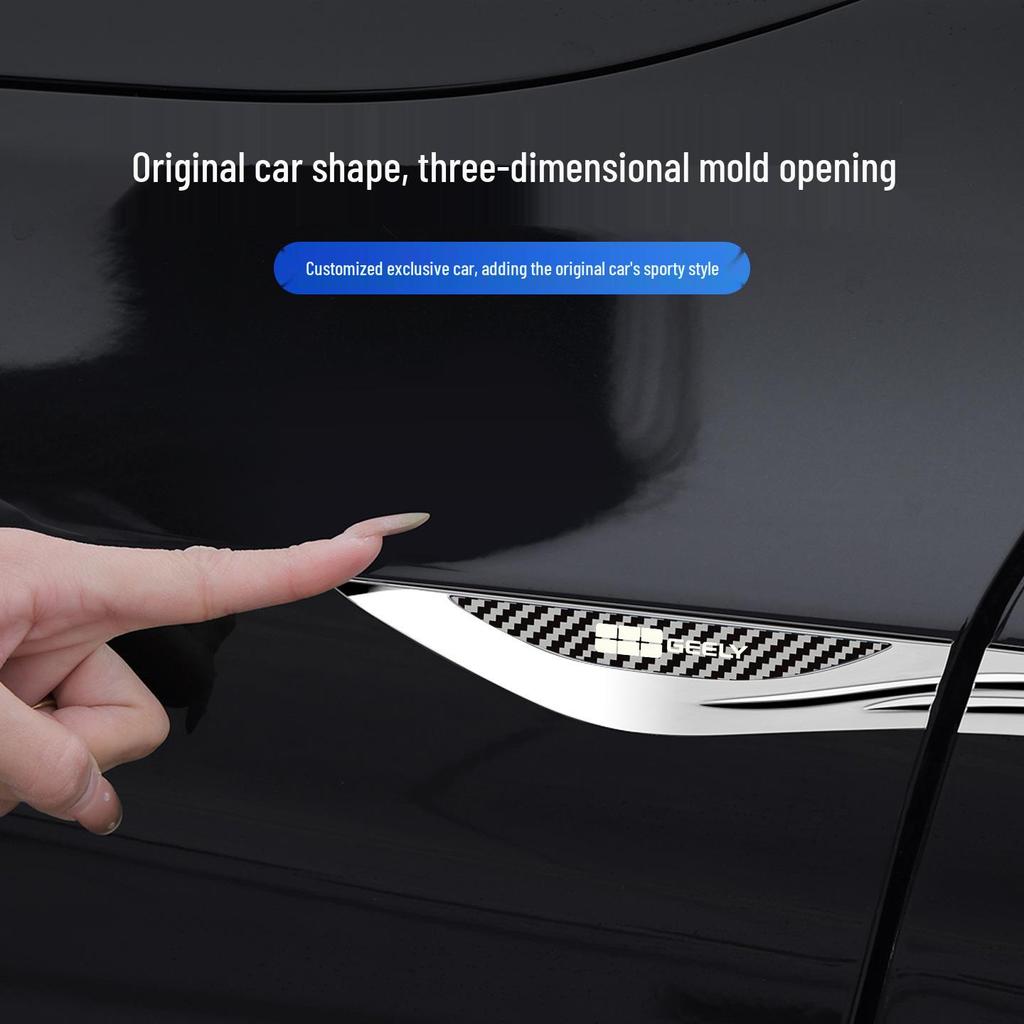 Geely Galaxy L6/L7/E8 Fender Blade Metal Side Badge Decorative Sticker