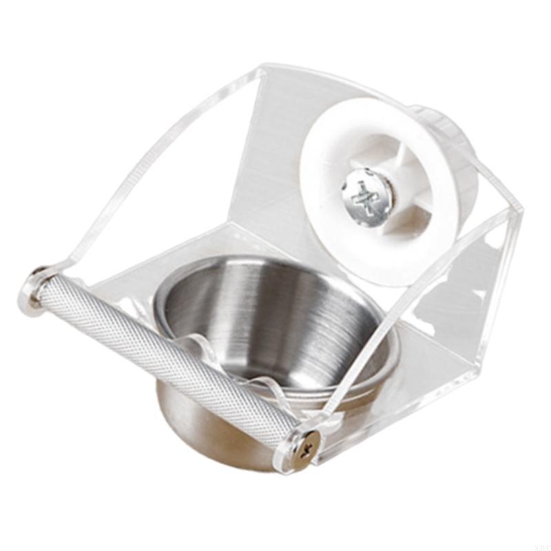 Large Capacity Bird Feeders Hygienic Bird Feeding Bowl Bird Feeders Water Drinker for Budgies and Small Birds X3UC