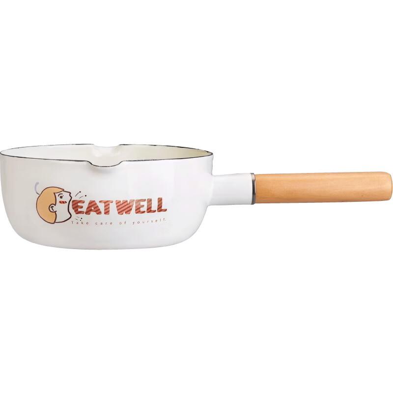 Эмалированная кастрюля Юкихира Shuke 18см