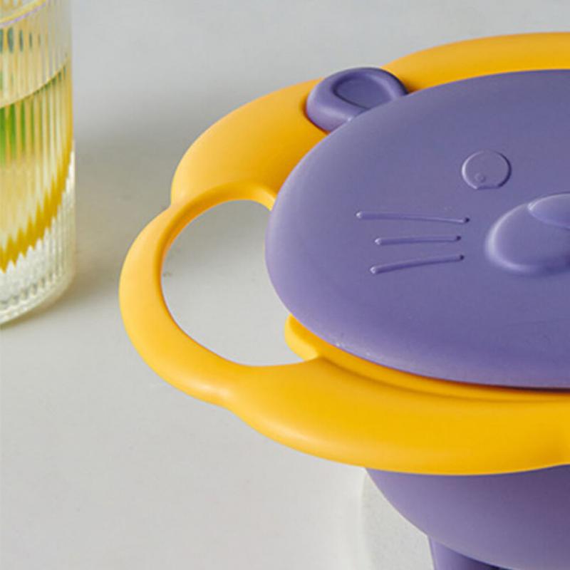 Spill Free Baby Bowl Anti Tipping Non Scald Drop