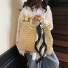 Straw Bags For Women Summer Casual Woven Crossbody Shoulder Travel Handbag Beach Bag Female Rattan Handbags Bag Women
