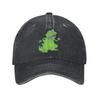 Rugrats Reptar Roar Baseball Cap Sun Hippie High Quality Washed Trucker Hat Unisex-Teens Y2k Cute Custom Logo Baseball Caps