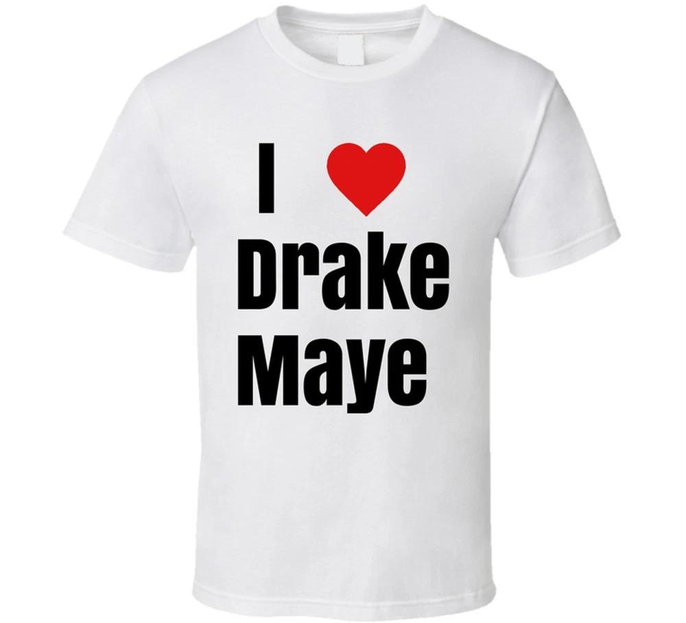 I Heart Love Drake Maye Football Fan T Shirt S