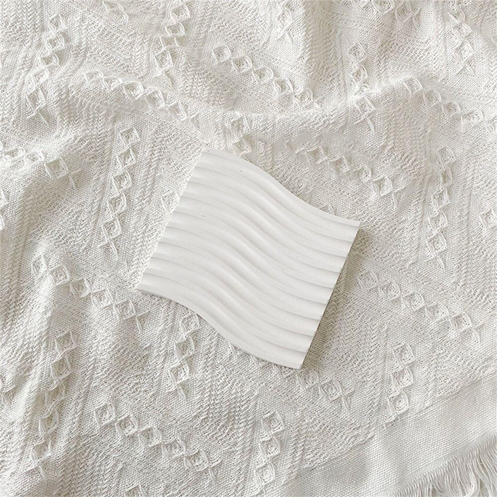 

Props Perfume White Photography Background Photography Props Plaster Wave Board Wave Textures Tray 12.5X11CM