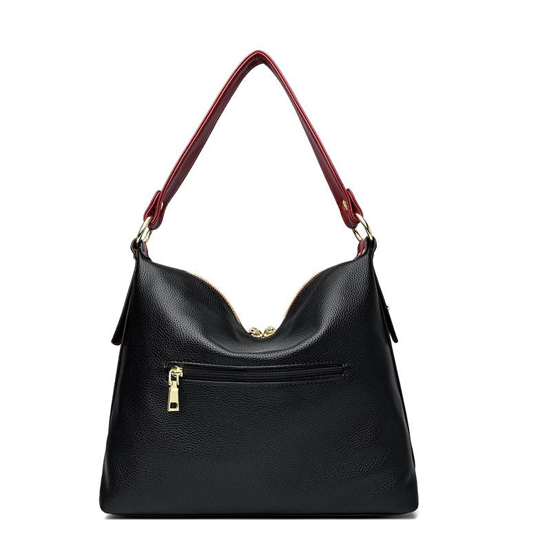 Borsa a Mano Trendy da Donna Inverno 2025 Borsa a Tracolla Casual per Mamme Borsa da Shopping Multifunzione con Chiusura a Zip