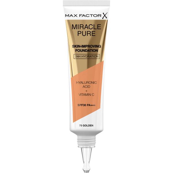 Max Factor Miracle Pure Foundation 75 Golden 30ml