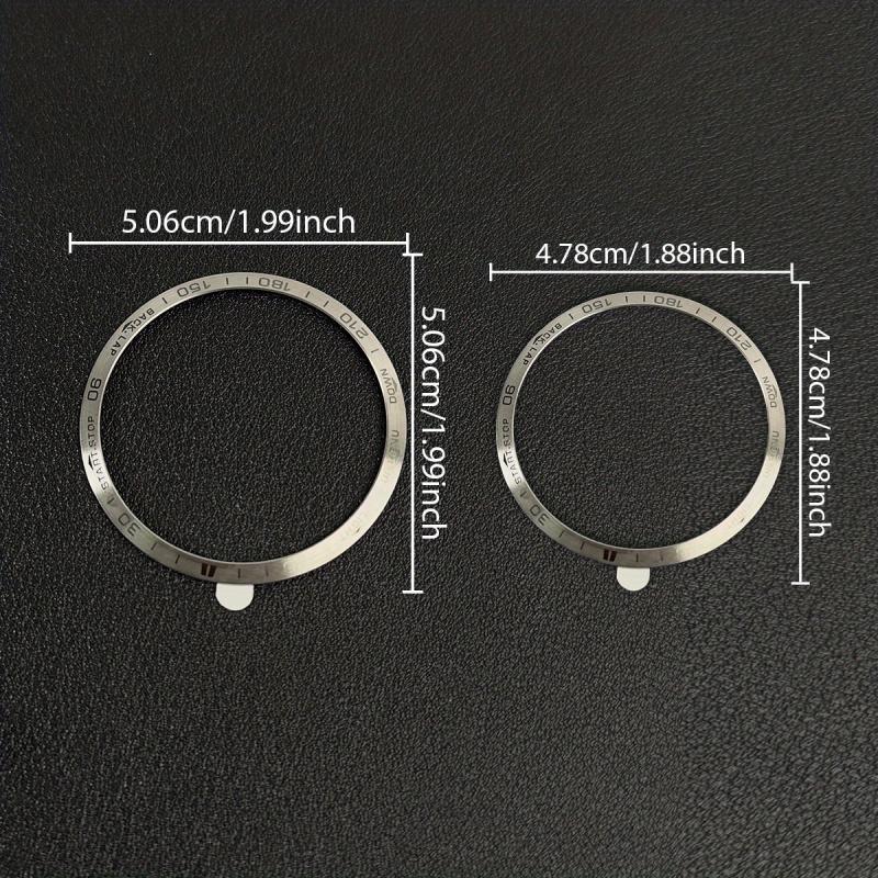 Capac Protector din Oțel Inoxidabil pentru Brățara Ceasului Garmin Fenix 8 47/51mm Inel de Protecție Rezistent la Zgârieturi Instalare Ușoară