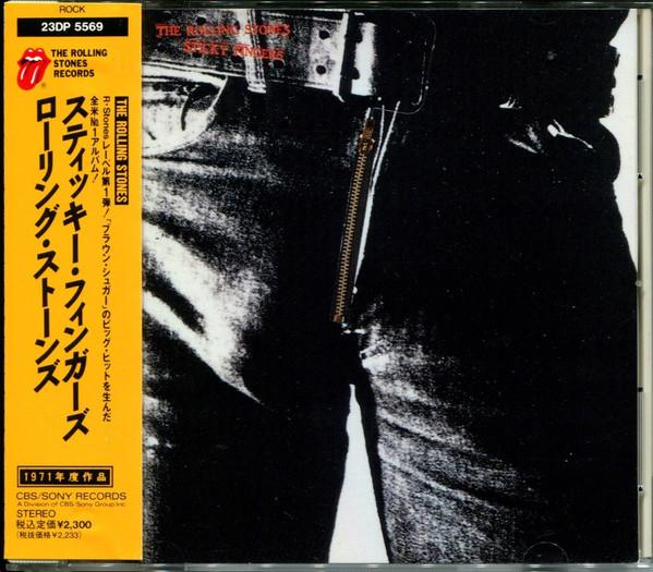 CD ROLLING STONES Sticky Fingers 23DP5569 CBSSony Rolli 1989 Япония Рок Б/У