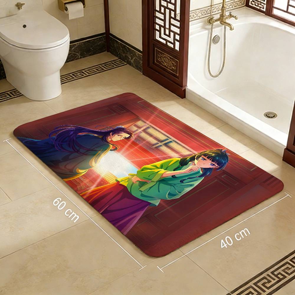 Maomao Jinshi A-Apothecary Diaries Hallway Carpet Washable Non-Slip Living Room Sofa Chairs Area Mat Kitchen Doormat Area Rug
