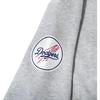 New Era MLB SS24 Los Angeles Dodgers Logo Embroidered Pullover Hoodie Long Sleeve Men hoodies Gray 14179208