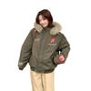 women's winter new cotton-padded clothes flying cotton-padded jackets couple padded seats mountain carving jackets tide