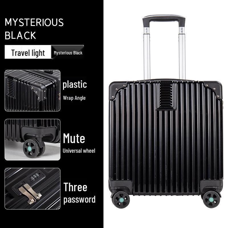 

Женский 18-дюймовый чемодан ручной клади конфетного цвета с кодовым замком, Унисекс 20-дюймовый чемодан на колесах 18-inch