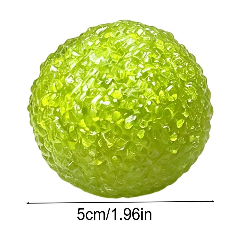 Quetschspielzeug 1 Stück Sensorischer Stressabbau Wiederverwendbarer Slushie Quetschball mit knackendem Geräusch Quetschspielzeug Fidget Ball