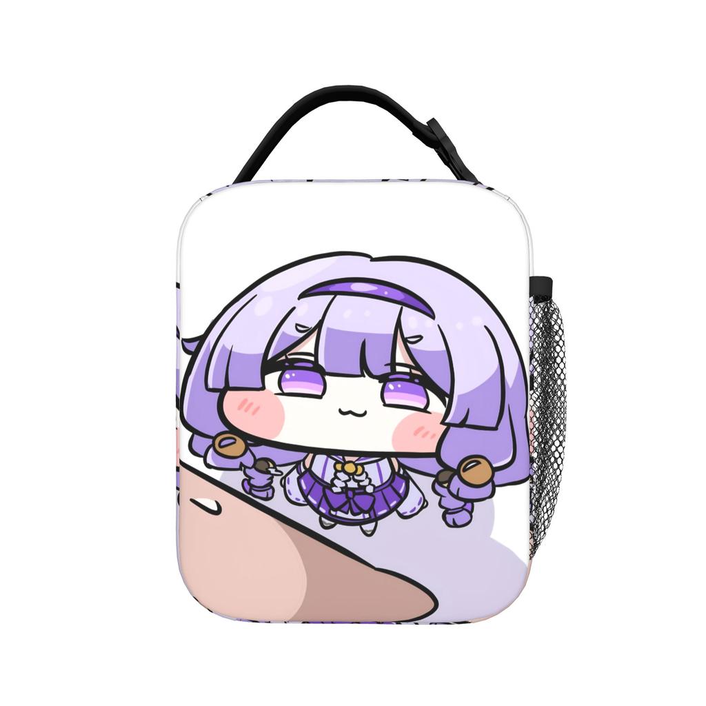 Insulated Lunch Tote Bag Trickcal C-Chibi Go Games Accessories Food Box Unique Design Cooler Thermal Lunch Box For School