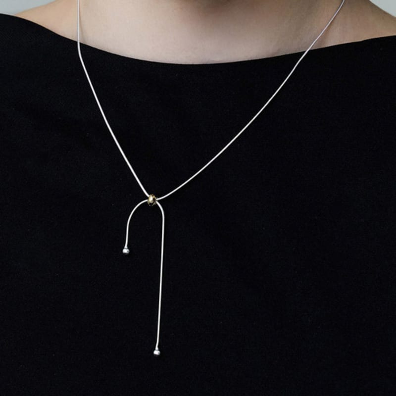 TOU 177 Tie A Knot Necklace