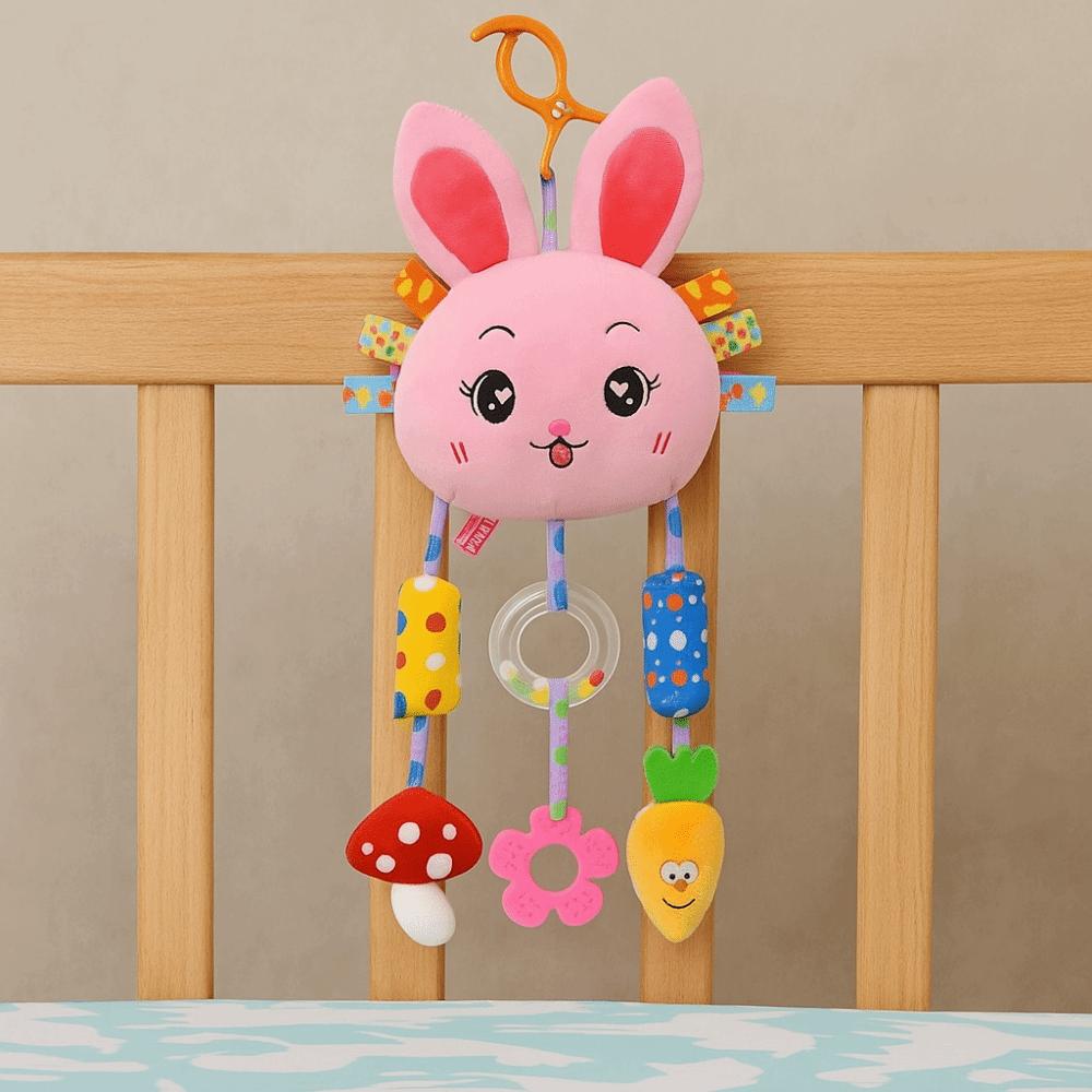 Grab Ability Training Stroller Hanging Toys Bell Toys Infant Crib Pendant  Stroller Use