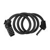 5Digit Combination Bike Cable Locks Self Coiling Bike Locks Waterproof Scooter Lock Chain Anti-Theft Bike Password Lock