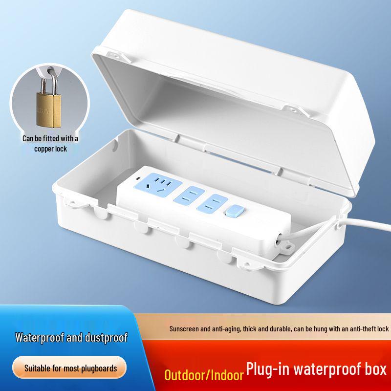 Zewnętrzna listwa zasilająca Wodoodporna Osłona Ochronna Pudełko