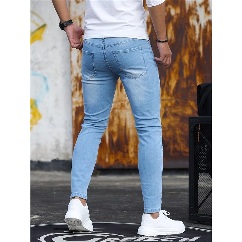 Stretch-Röhrenjeans für Herren