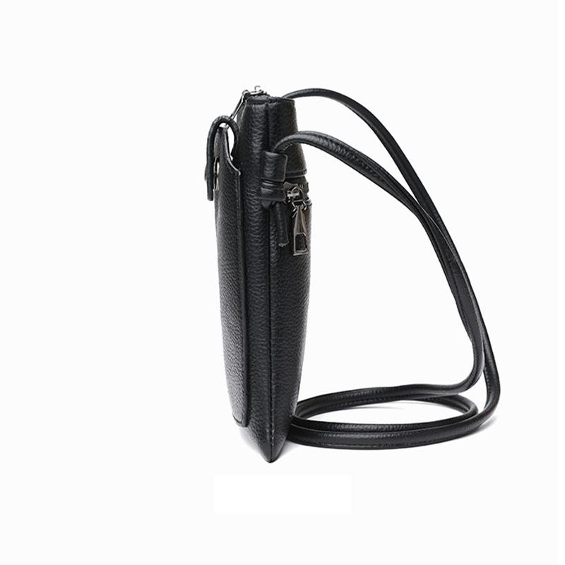 Solid Color Simple Phone Bag Fashionable Mini Versatile Diagonal Cross Bag