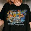 Disney Walt Disney World Shirt, Comfort Colors Retro Mickey Friends Magic Kingdom Most Magical Place Disney Trip Shirt