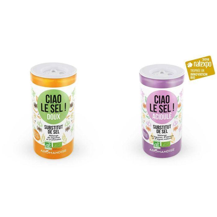 Duo de susbtituts de sel : Doux et Acidulé