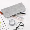 1Pc Large Capacity Felt Pencil Case for Students - Easy Flat Pen Bag Available for Pre- for School
