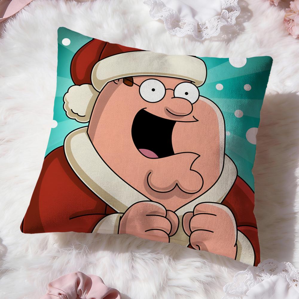 Anime F-Family GuyS Cushion Cover Premium Comfort Reversible Pillow Cove -Two In One Design for Any Room & Car Interior