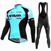 STRAVA Long-sleeved Riding Clothes Mountain Biking Factory Hot Outdoor Breathable Quick-drying