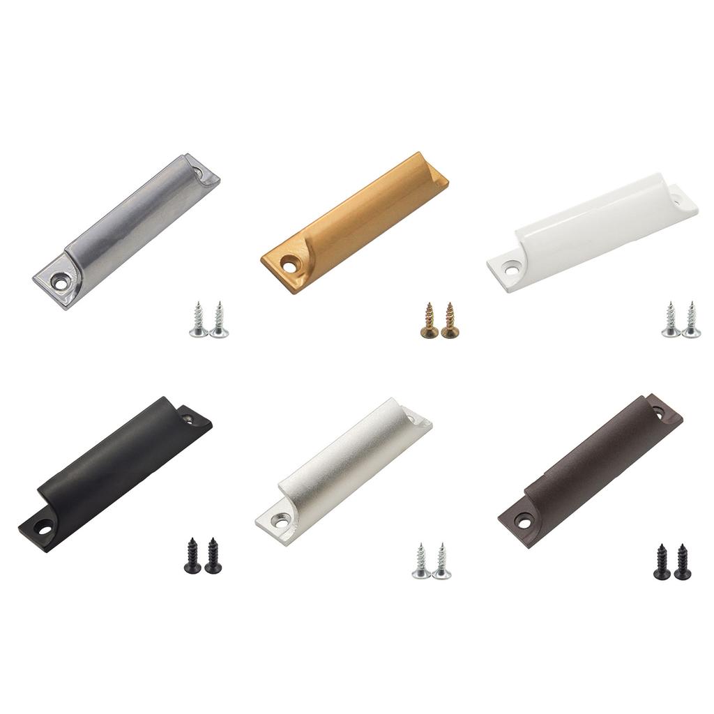 6pcs Cabinet Handle 3 Inch C  C Cupboard Door Handles Simple Installation Ideal for Kitchen & Bathroom Drawer Pulls