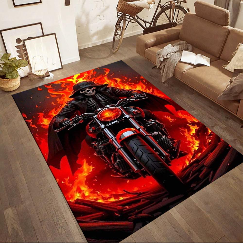 Satanic Symbolism Artwork Floor Mats for Living Room, Bedroom and Room Decoration Are Suitable for Gifts.