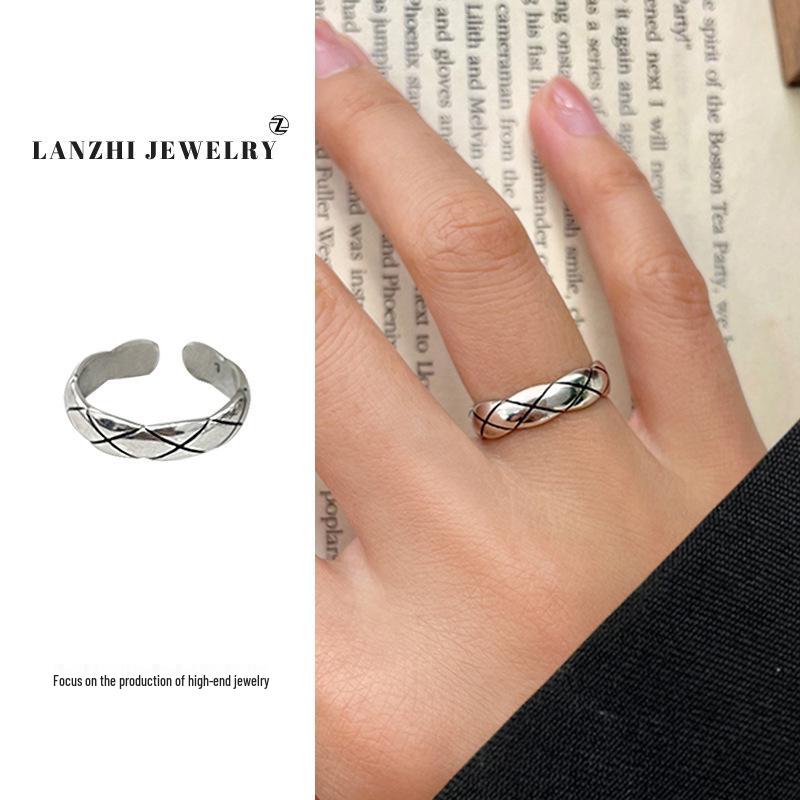 Inel Thai Argint pentru Femei, Stivuibil - Argint 925, Design de Nișă, Bijuterii Simple și Versatile