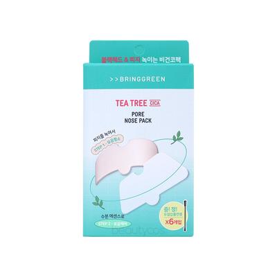 Tea Tree Cica Pore Nose Pack 6g 3 Packs