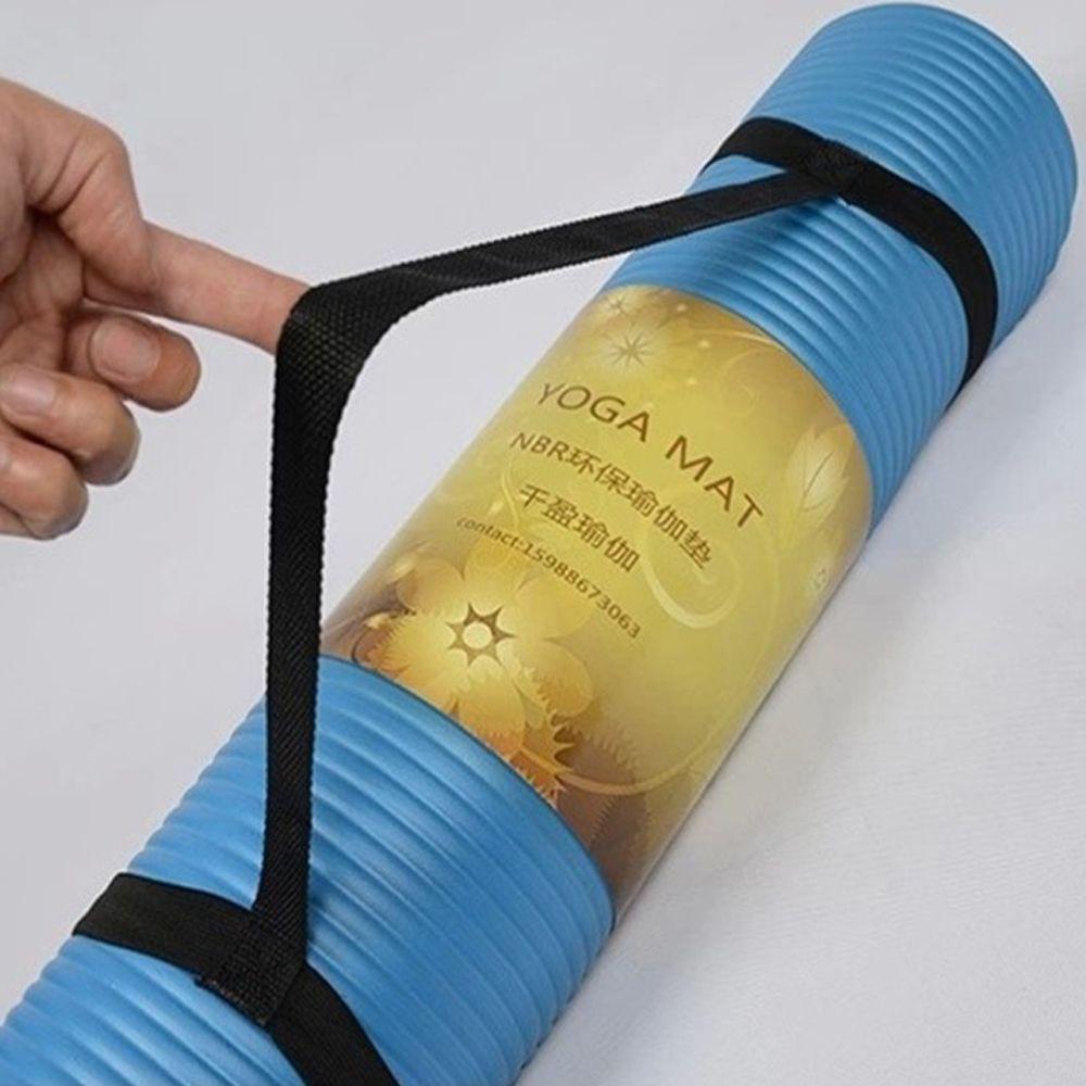 Sports Fitness Exercise Harness Strap Stretch Rope Yoga Mat Bundling Belt Tension Rope Yoga Strap