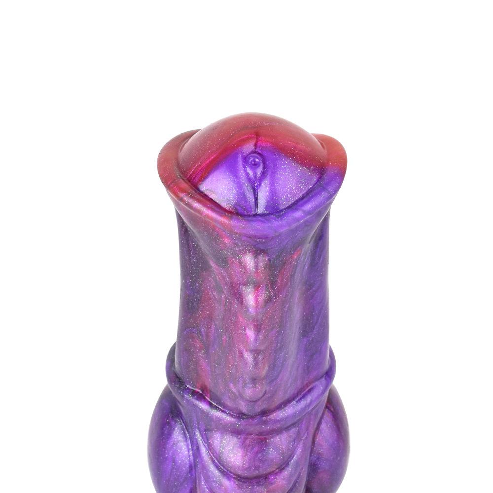 Strap On Silicone Penis Sleeve Extender Condom Realistic Dildo Enlarge Cock for Gay Femdom Pegging