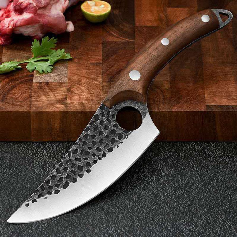 Butcher Boning Knives Cleaver Meat Chopping Vegetables Kitchen Knives Hand Forger Blade Chef Knife Stainless Steel Slicing Knife